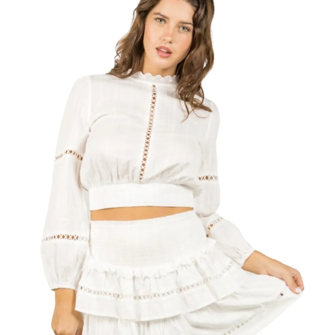 Apparel- Fanco Embroidered Long Sleeve Shirt