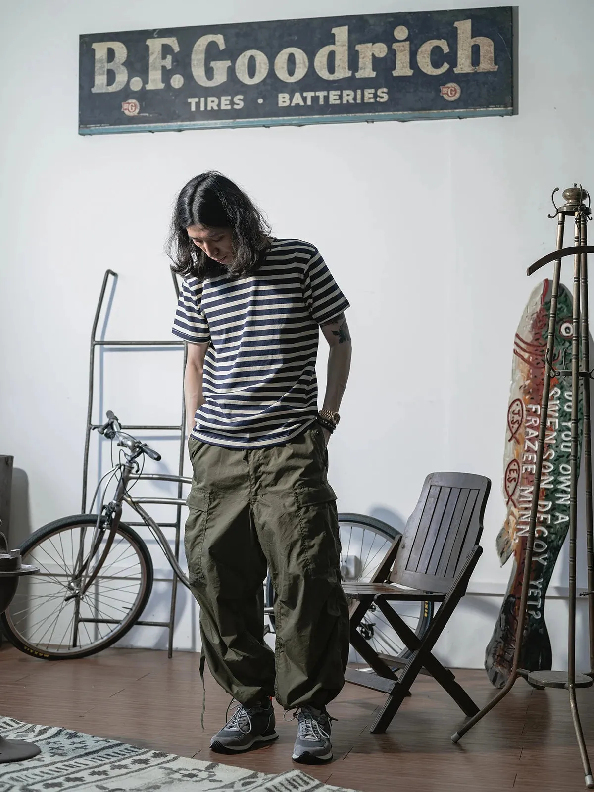 Breton Striped Short Sleeved T-shirt - Retro French Sailor Tee Shirts