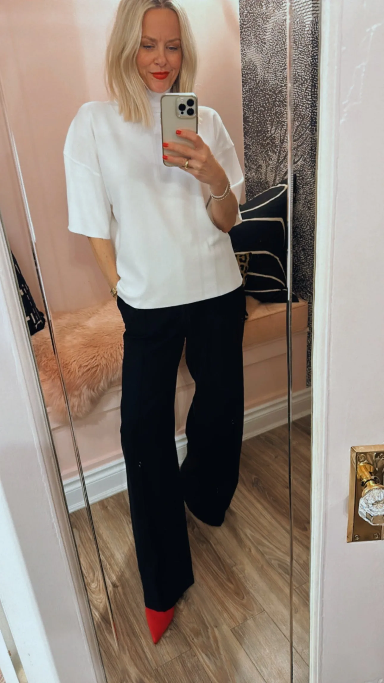 'Brittany' Knit T-Shirt