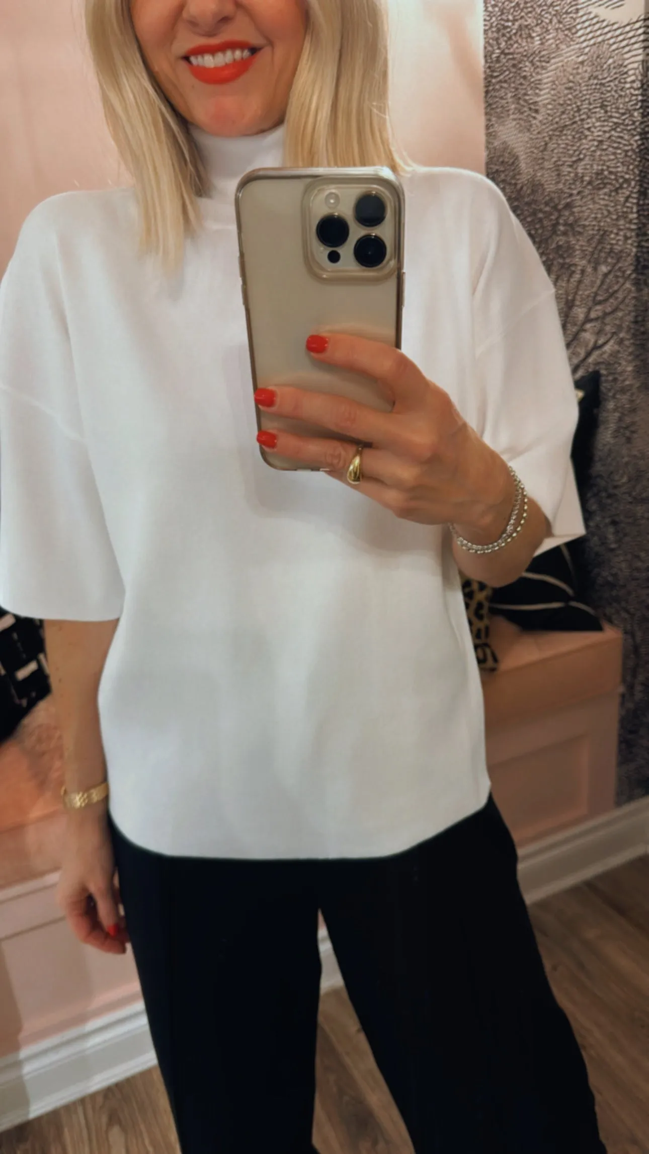 'Brittany' Knit T-Shirt