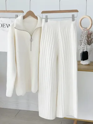 Cozy Elegance Autumn/Winter Sweater Set