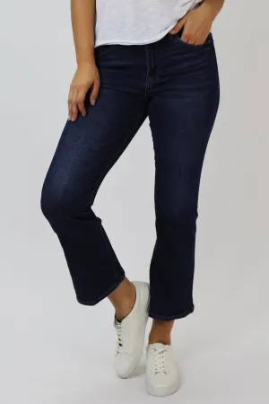 JEANNE SUPER HIGH RISE CROPPED FLARE JEANS RICHMOND
