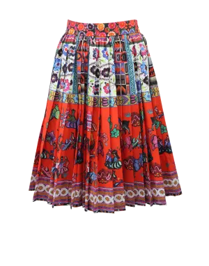 Liquidatore Floral Print Skirt
