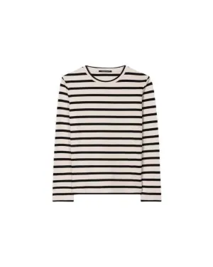 Luisa Cerano Heavy Cotton Striped Tee