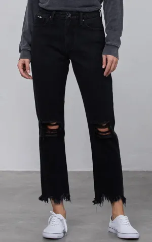 Ms. Gray Straight Leg Denim