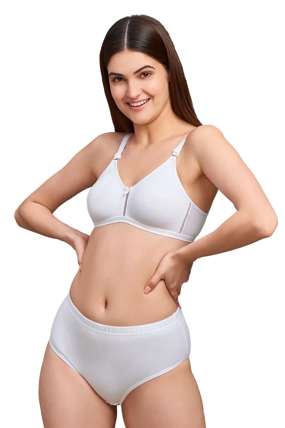 Naidu Hall Knitwear-Bra Special Combo Pack - Beauti - C45