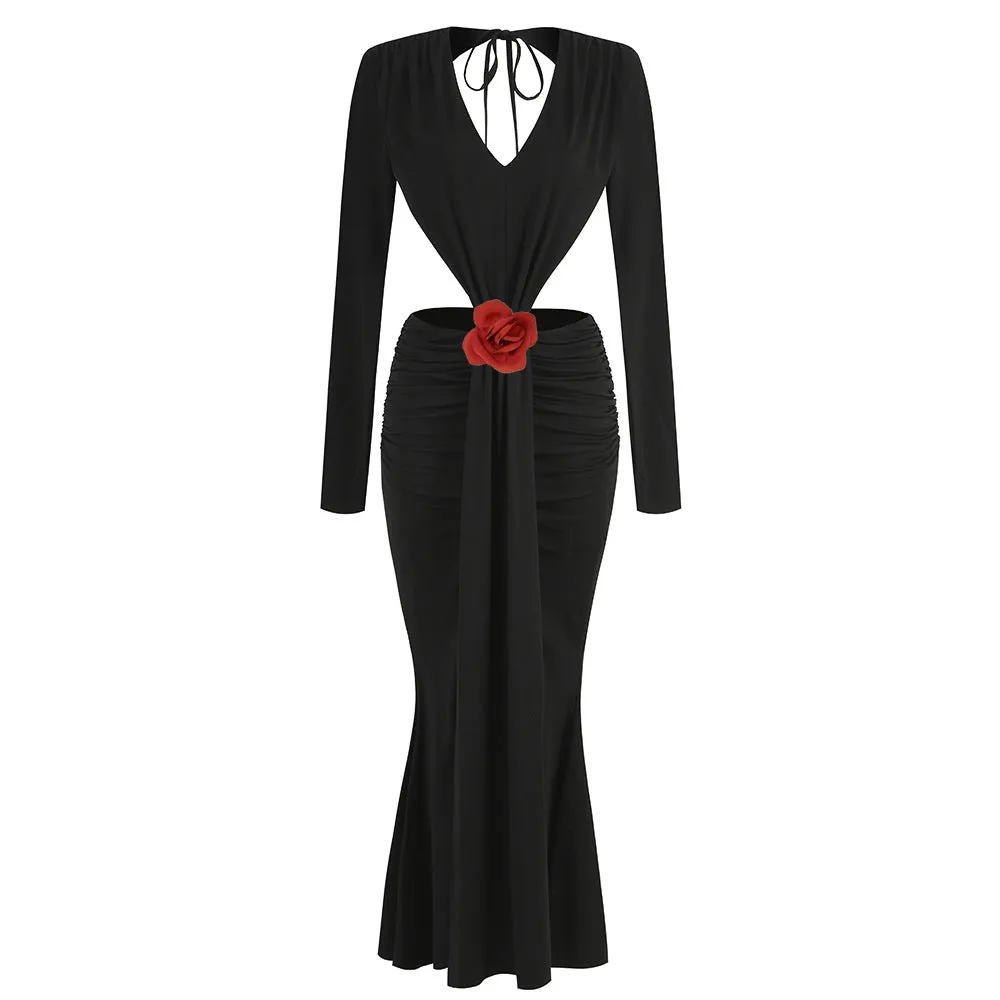 Tiana Backless Maxi Dress